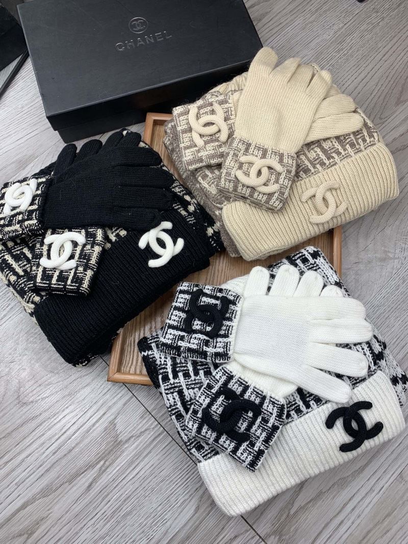 Chanel Caps Scarfs